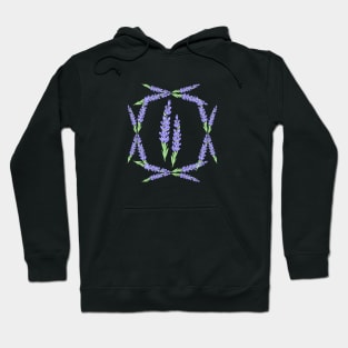 Geometric Lavender Hoodie